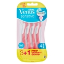 Gillette Rasoio da Donna Usa e Getta Venus Sensitive - 3 Rasoi + 1 Gratis = 4 Rasoi